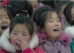 북한, 엄동설한에유치원생도 동원