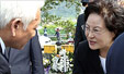 권양숙 여사와 김한길 대표