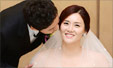 '코트 위 손예진' 강영숙 '신랑 볼키스에 행복해'