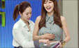 한지혜, 방송 중 허리둘레 측정